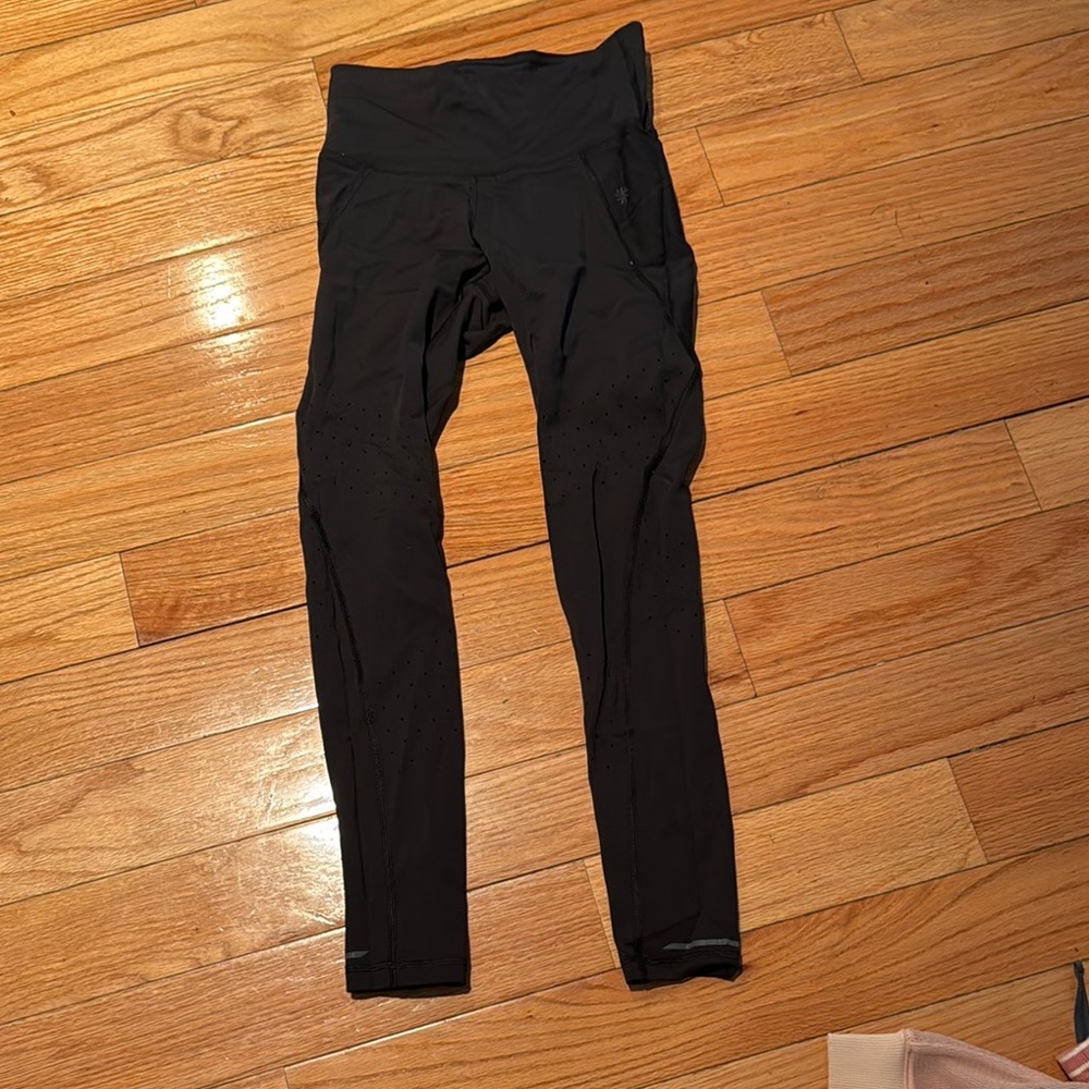 Athleta Black Leggings Streamlined Fit